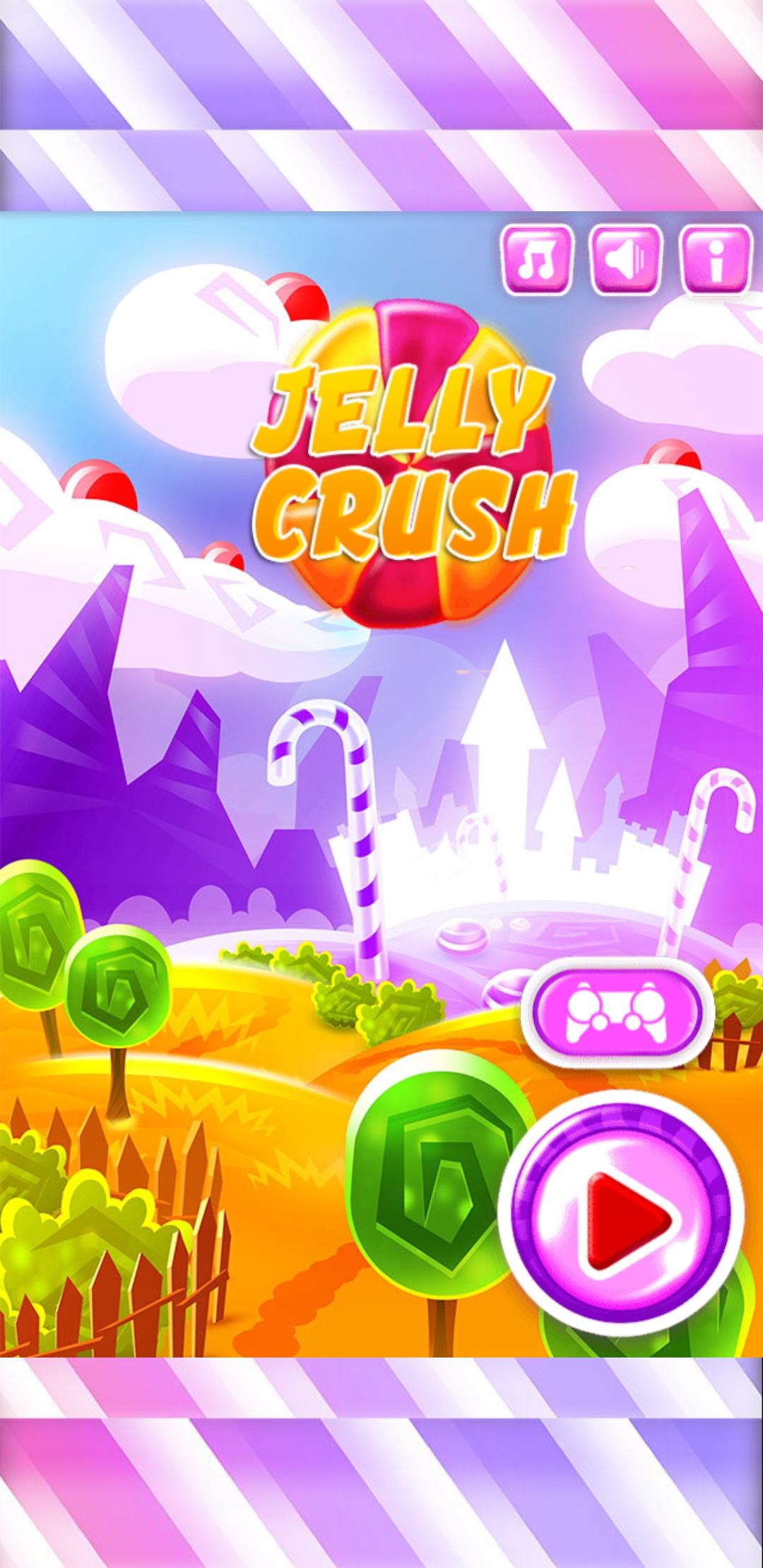 Candy and Jelly Crush Saga Game Screenshot