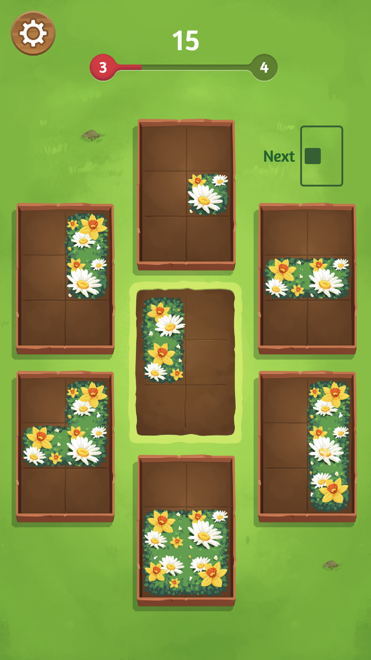 Скриншот игры Garden Plan - Flower Planting Puzzle