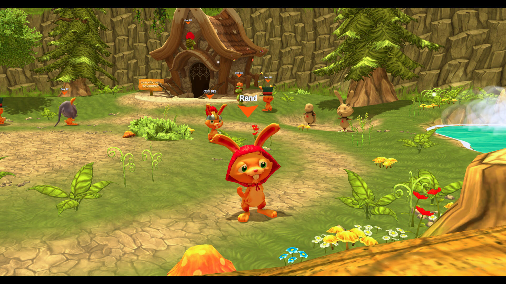 Screenshot of Running Fable