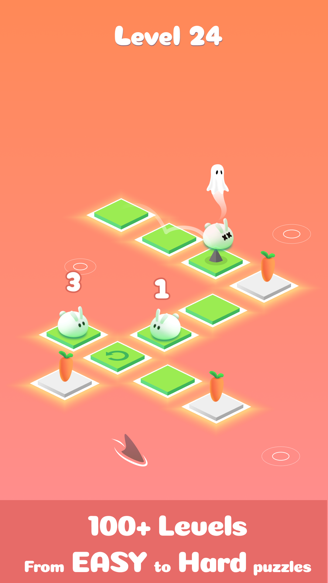 Push It Bunny Game Screenshot