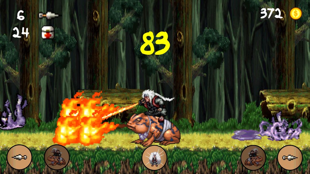 Screenshot of Extreme Ninja Battle