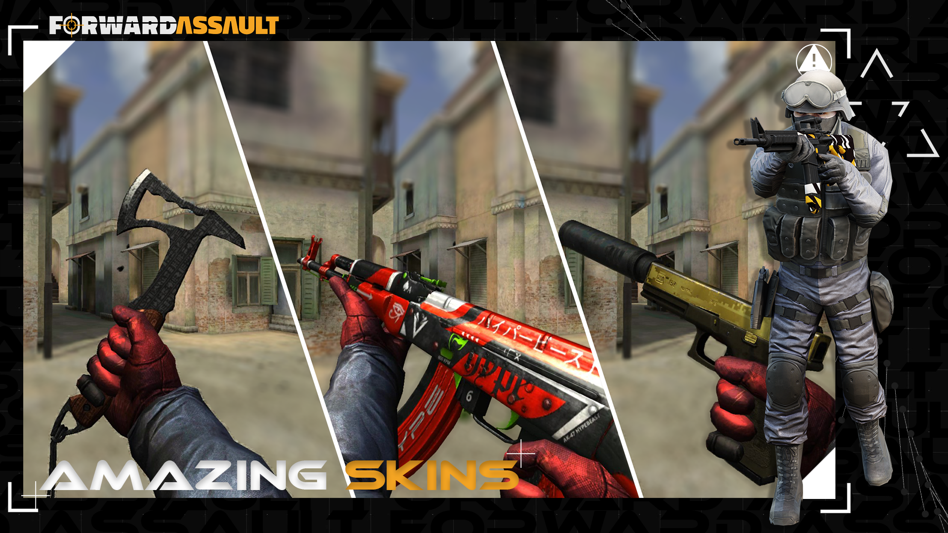 Forward Assault Game Screenshot