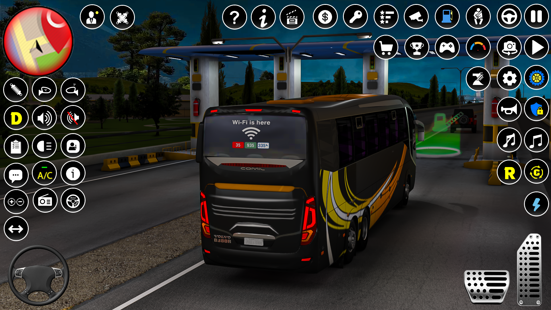 Simulador de ônibus jogo de ônibus real versão móvel andróide iOS