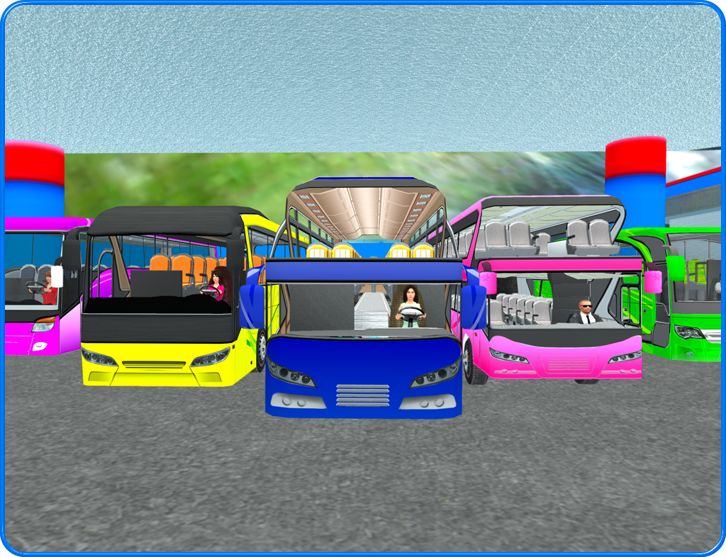 Captura de Tela do Jogo City Bus Simulator - Impossible Bus & Coach Drive