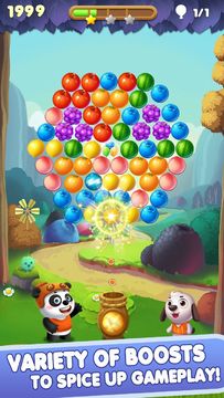 Bubble Panda Rescue Game Screenshot