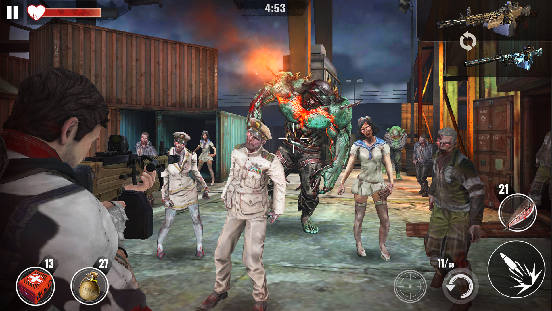 Screenshot of Zombie Shooter 3D