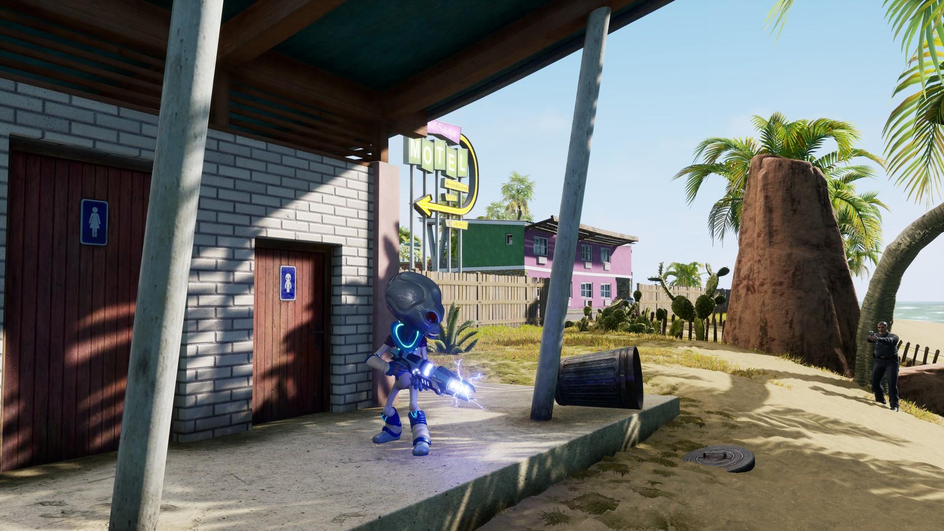Screenshot of Destroy All Humans!