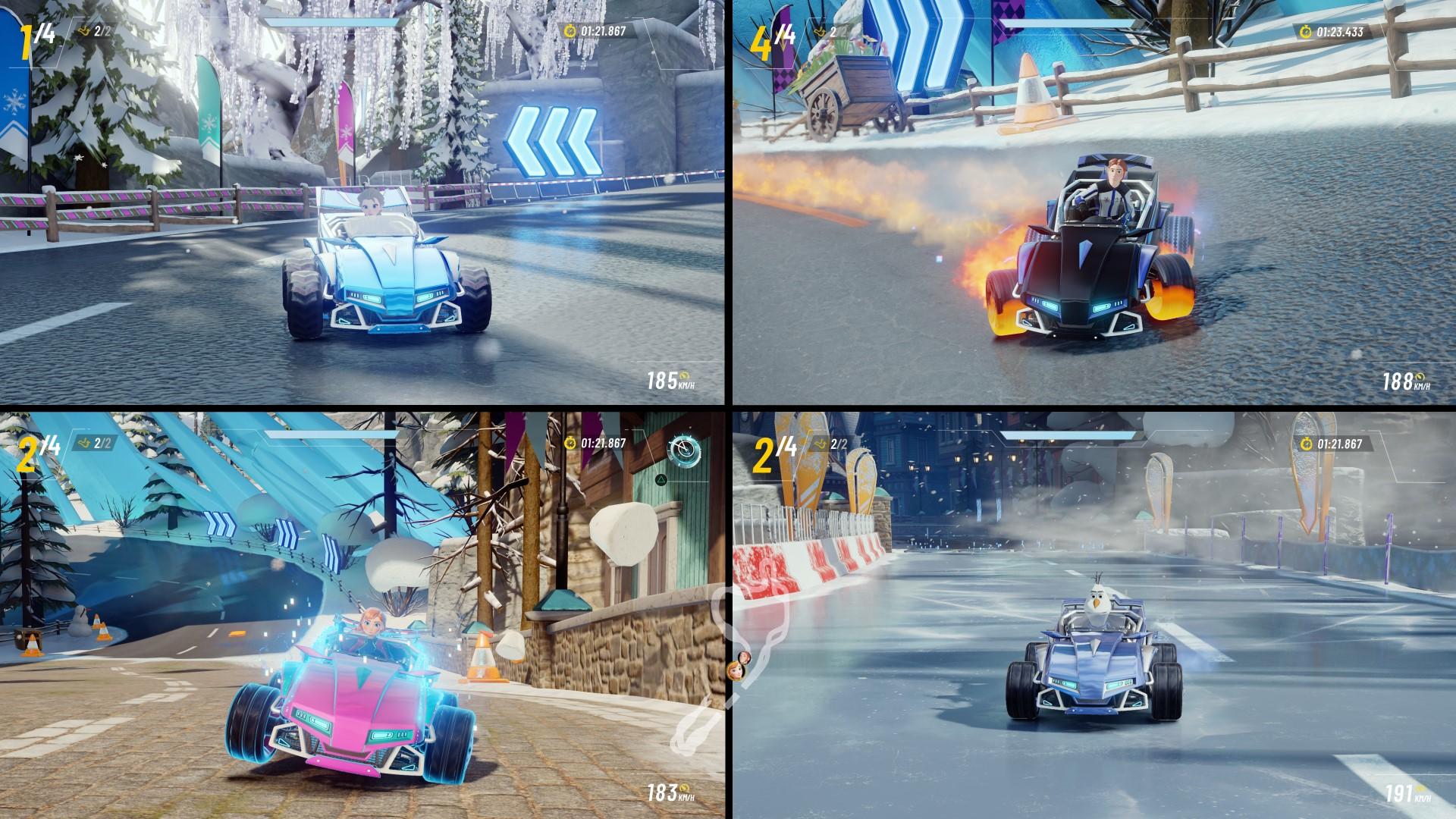 Disney Speedstorm ภาพหน้าจอเกม