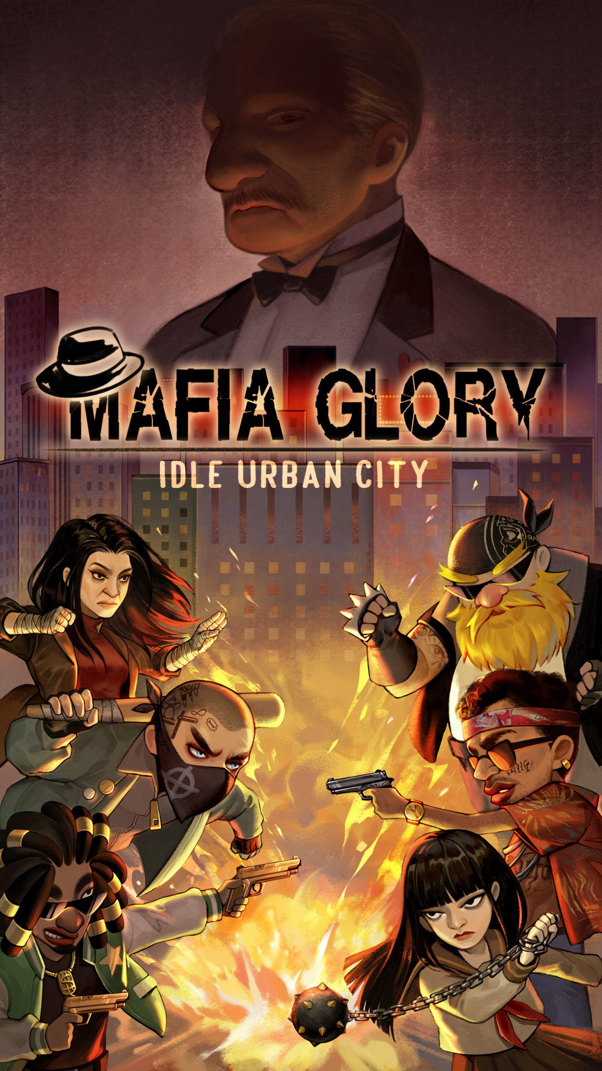 Mafia Glory: Idle Urban War ภาพหน้าจอเกม