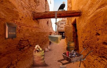 Escape Puzzle - Old Desert Village ภาพหน้าจอเกม