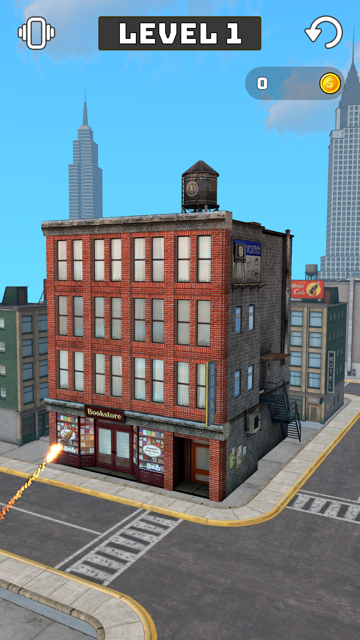 Screenshot of Cannon Demolition