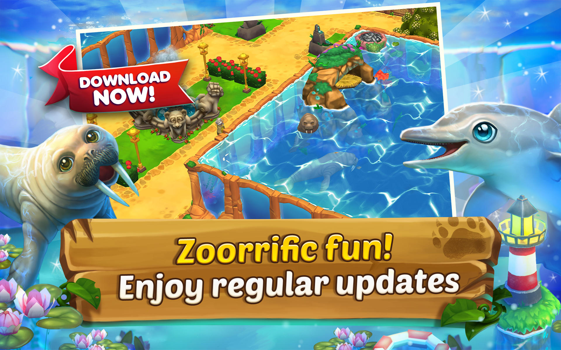 Zoo 2: Animal Park Game Screenshot