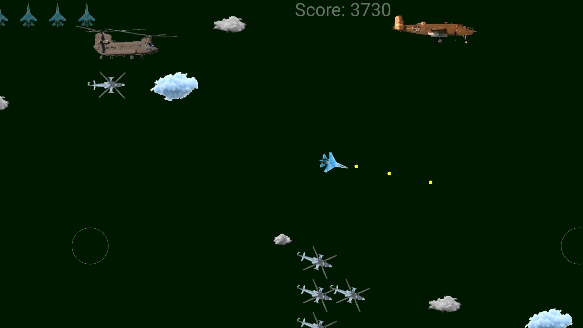 Bomber Pilot - Arcade Retro Game Screenshot