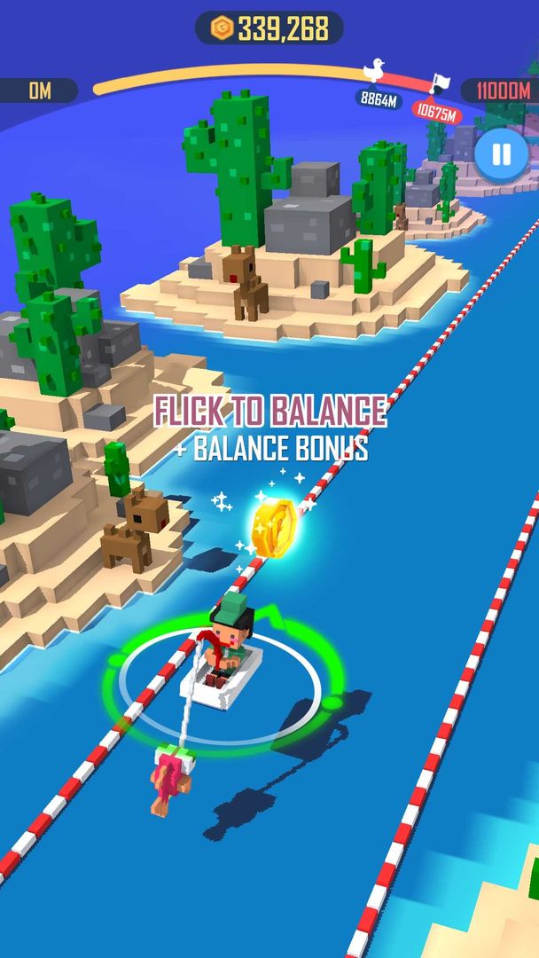 Jump Rider: Crazy Boat screenshot game