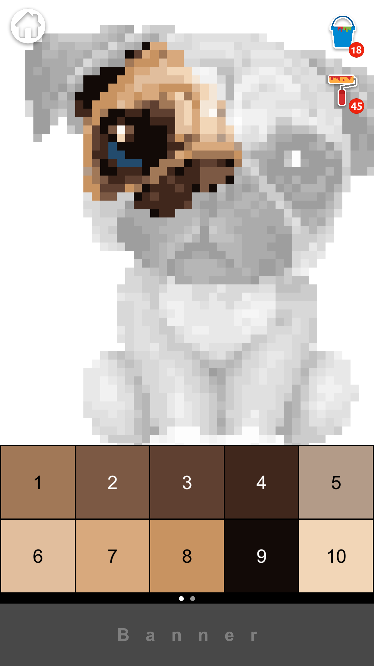 Color Art - Color by Number Game Screenshot