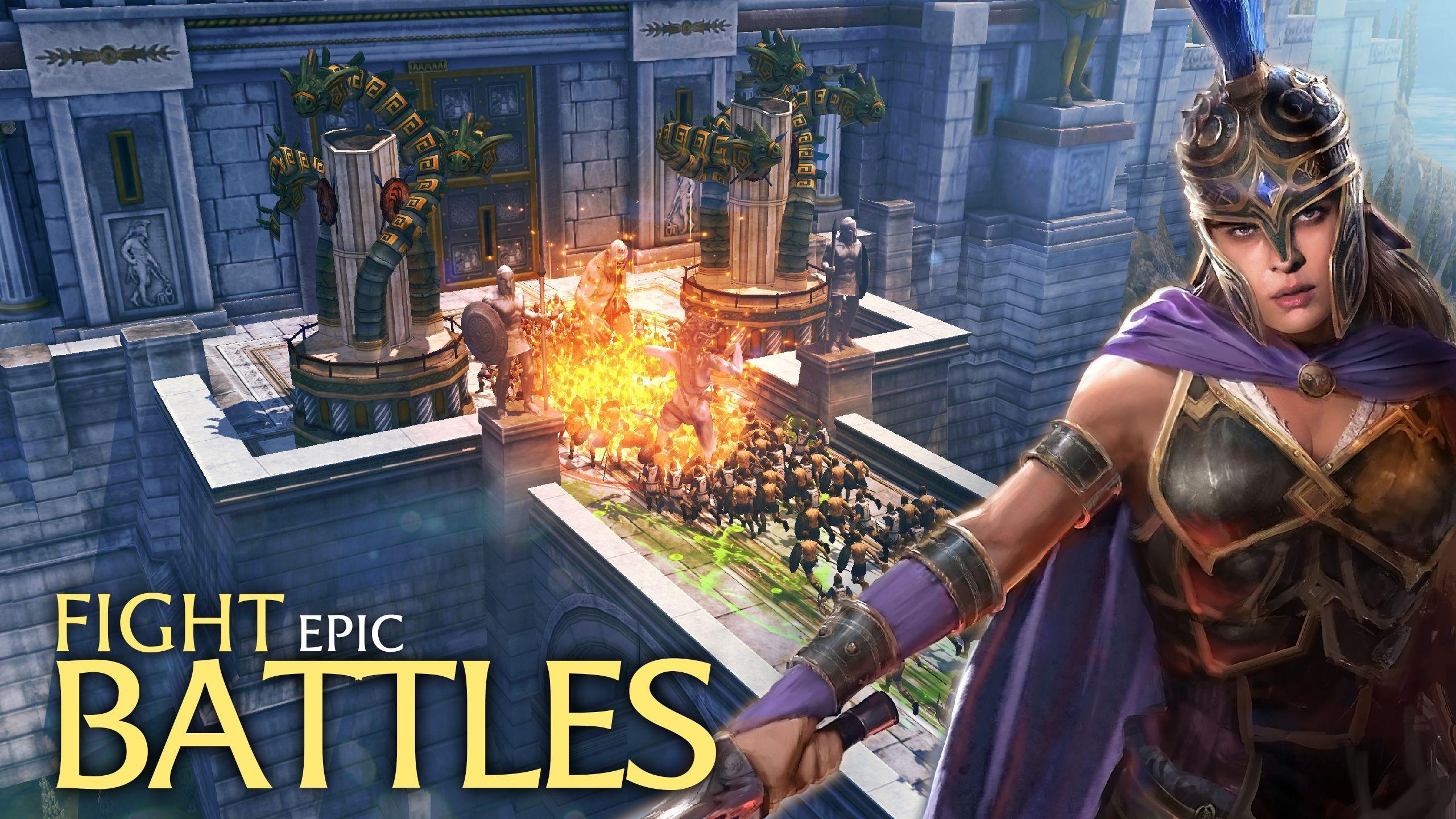 Olympus Rising: Tower Defense  Game Screenshot