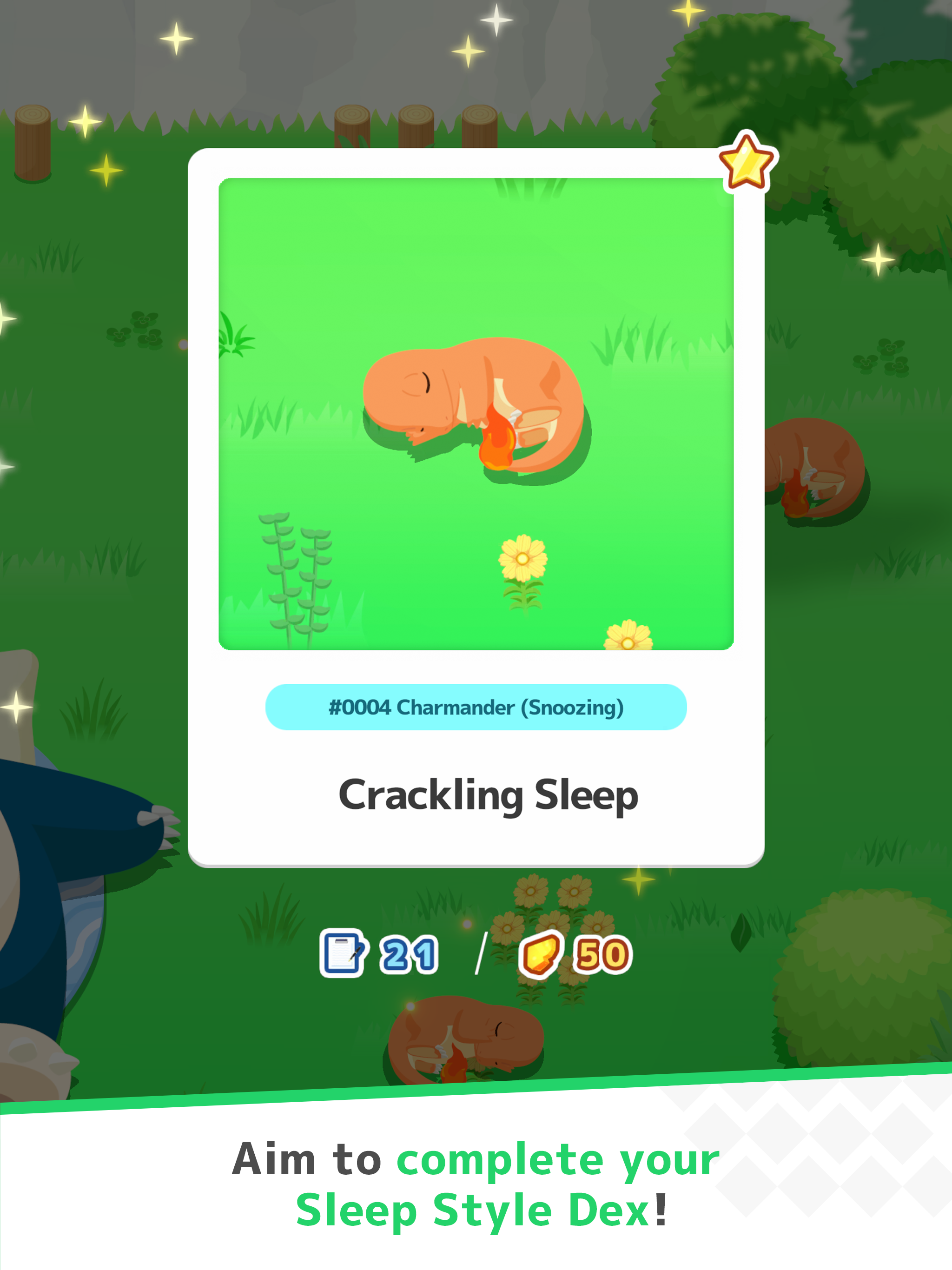 Pokémon Sleep Game Screenshot