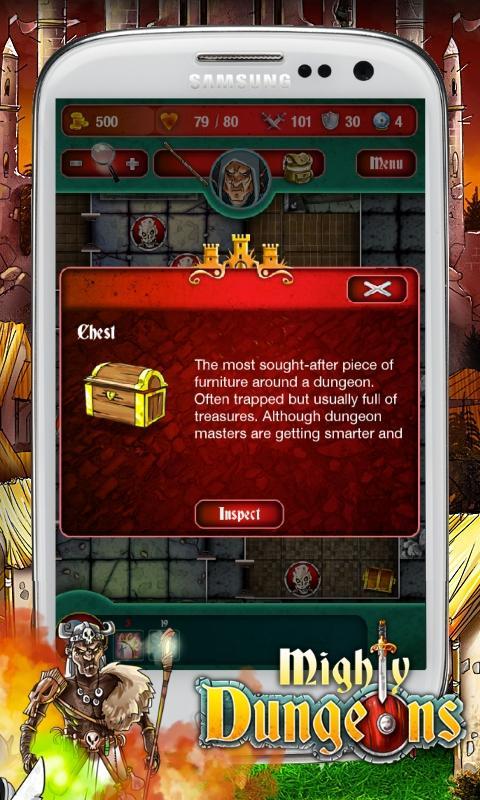 Mighty Dungeons ゲームのスクリーンショット