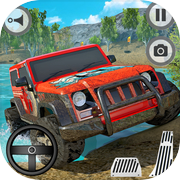 Offroad 4X4 Jeep Hill Climbing