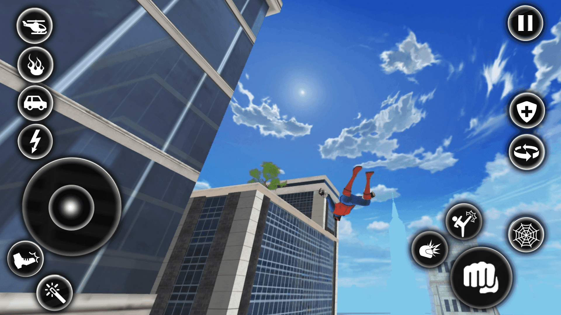 Spider Swing : Rope Hero 3D ゲームのスクリーンショット