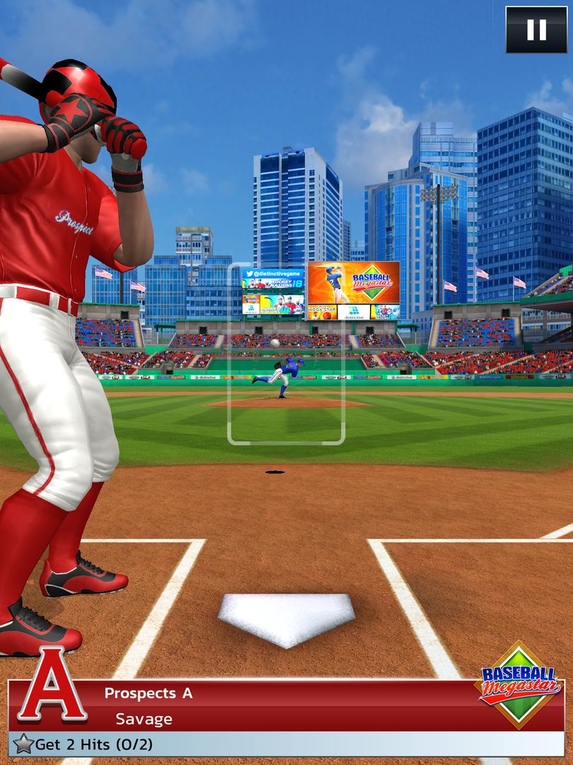 Baseball Megastar 게임 스크린 샷