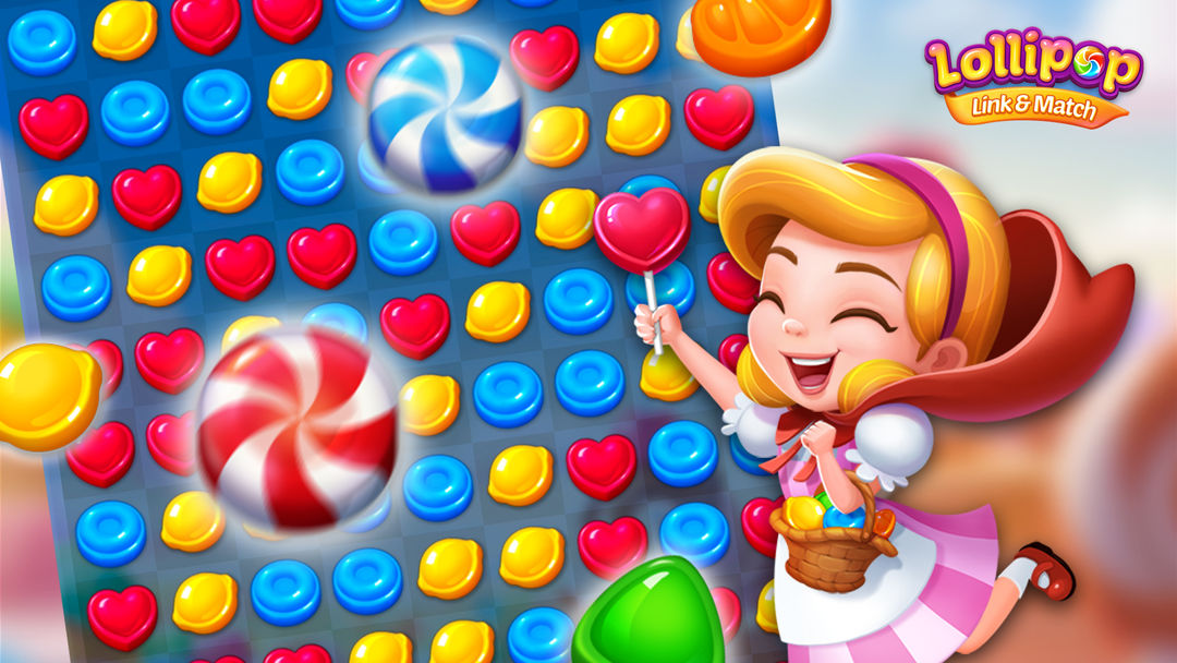 Lollipop : Link & Match 게임 스크린 샷