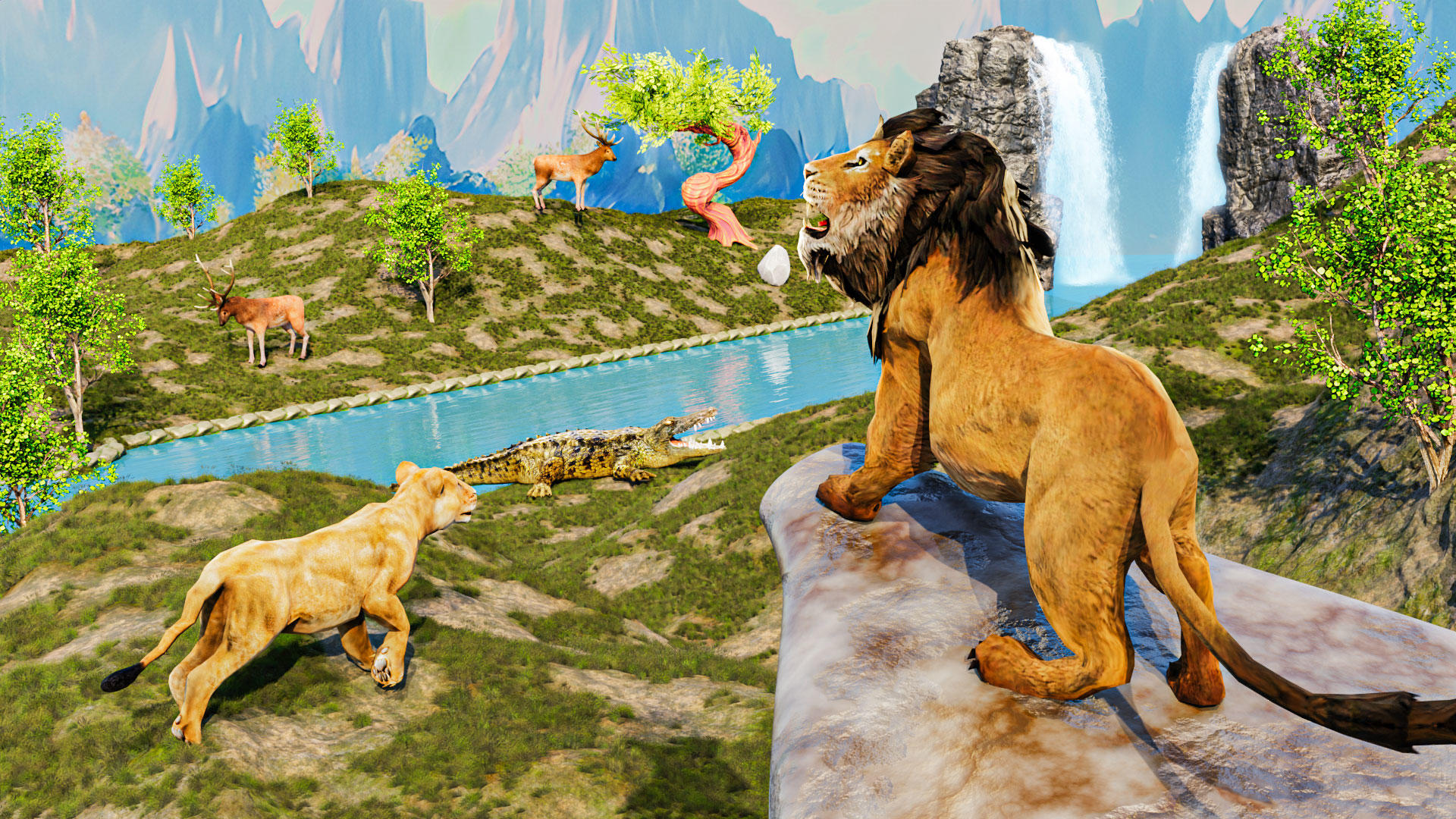 Screenshot of Beast Lion Games: Animal Games