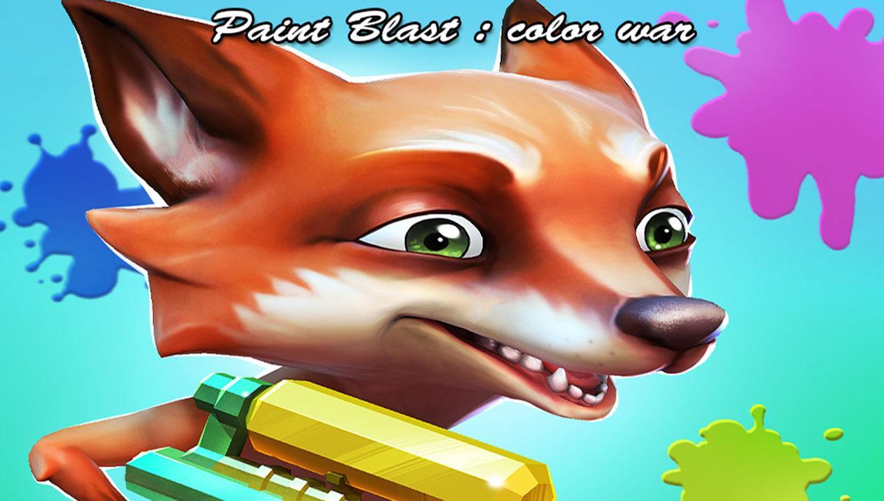 Screenshot 1 of Paint Blast : perang warna 1