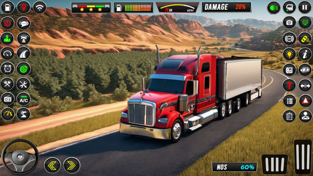 에서 트럭 운전 계략 : 고속도로 도로 과 트랙 게임 스크린 샷