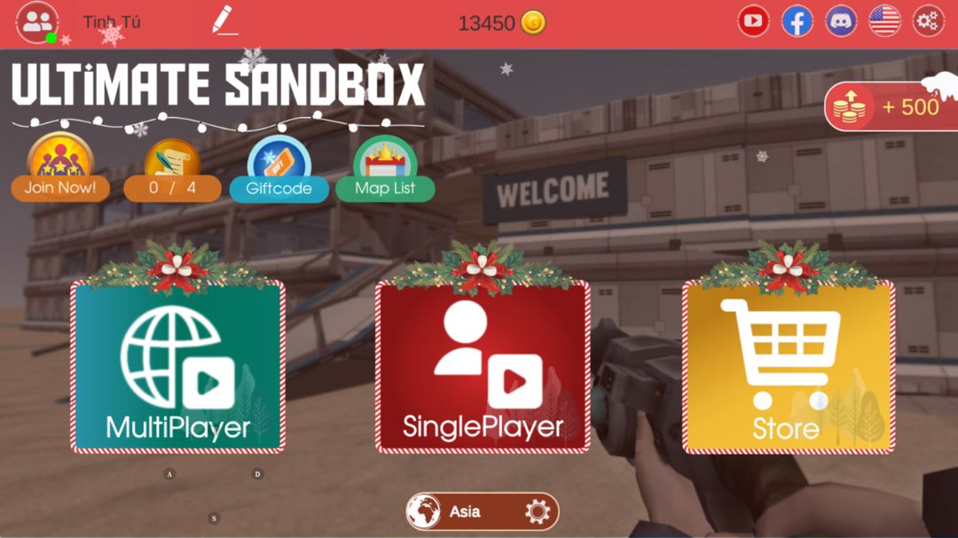 Ultimate Sandbox: Mod Online ภาพหน้าจอเกม