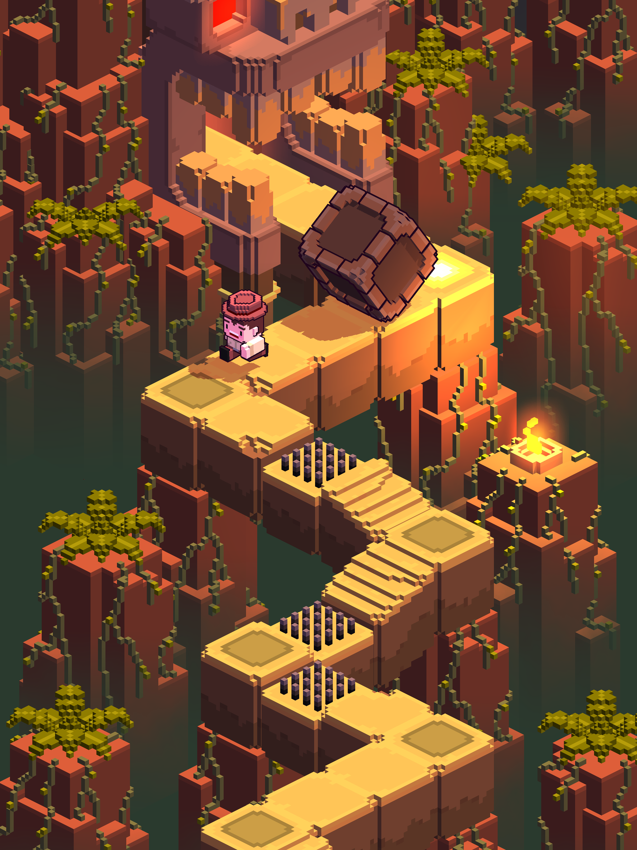 Cliff Hopper Game Screenshot