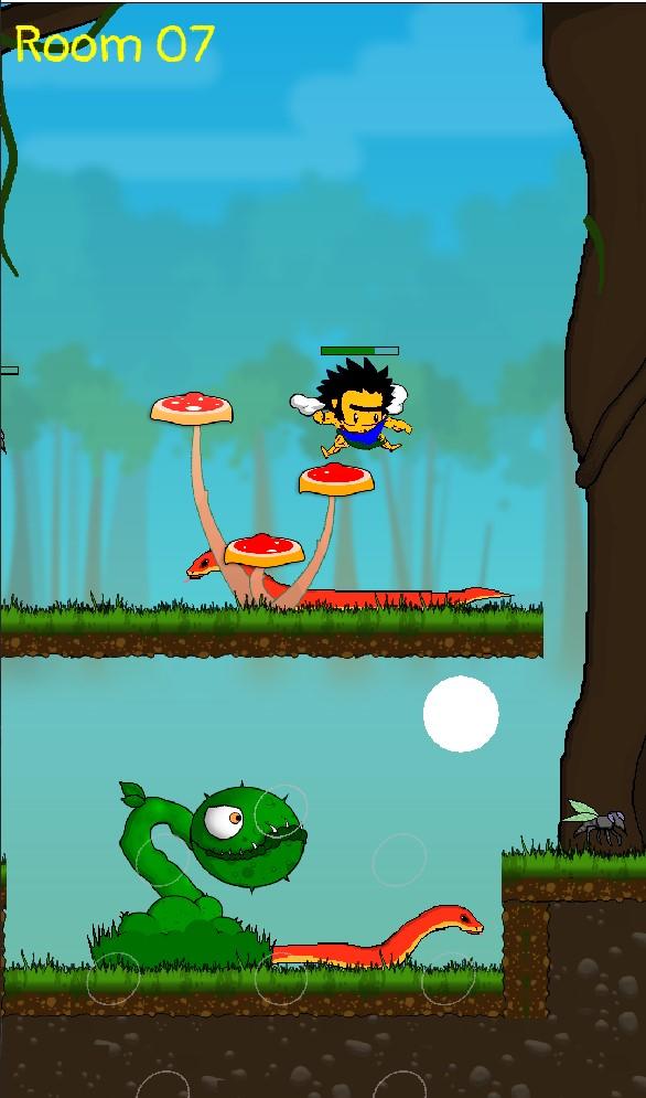 Jump Hit Man Game Screenshot