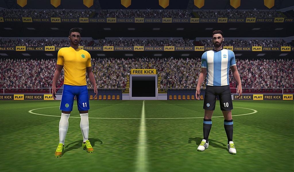 SOCCER FREE KICK WORLD CUP 17 Game Screenshot