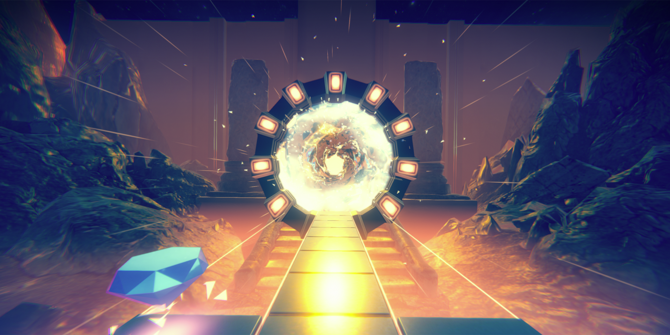 Super Glitch Dash screenshot game