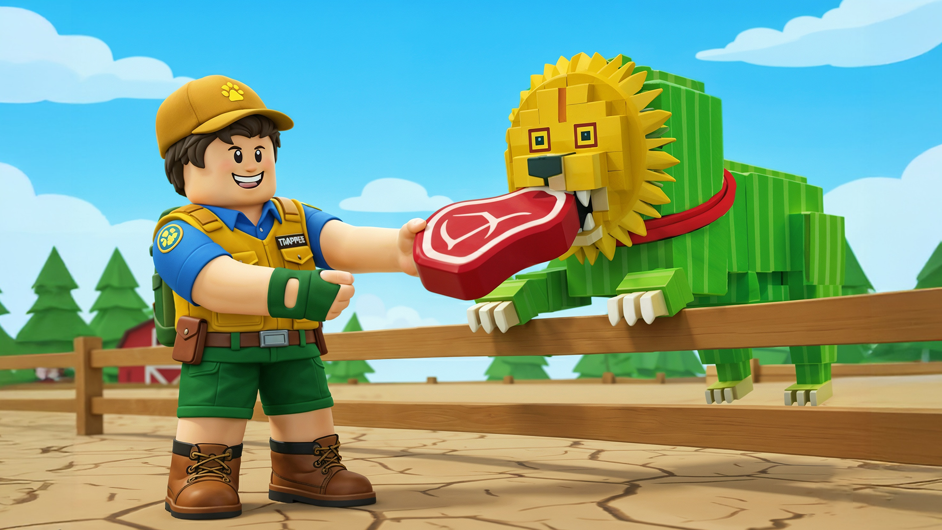 Catch & Tame Brainrot Sim 3D Game Screenshot