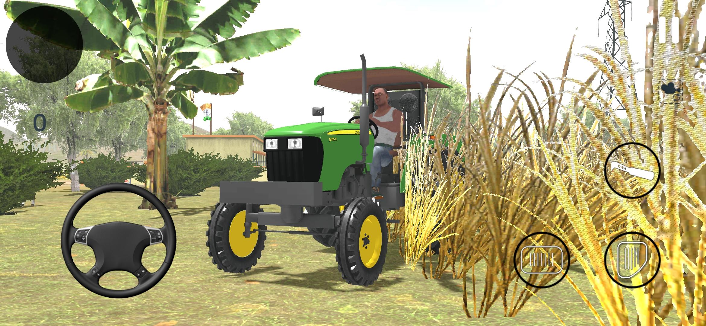 Indian Tractor Simulator 3D 게임 스크린 샷
