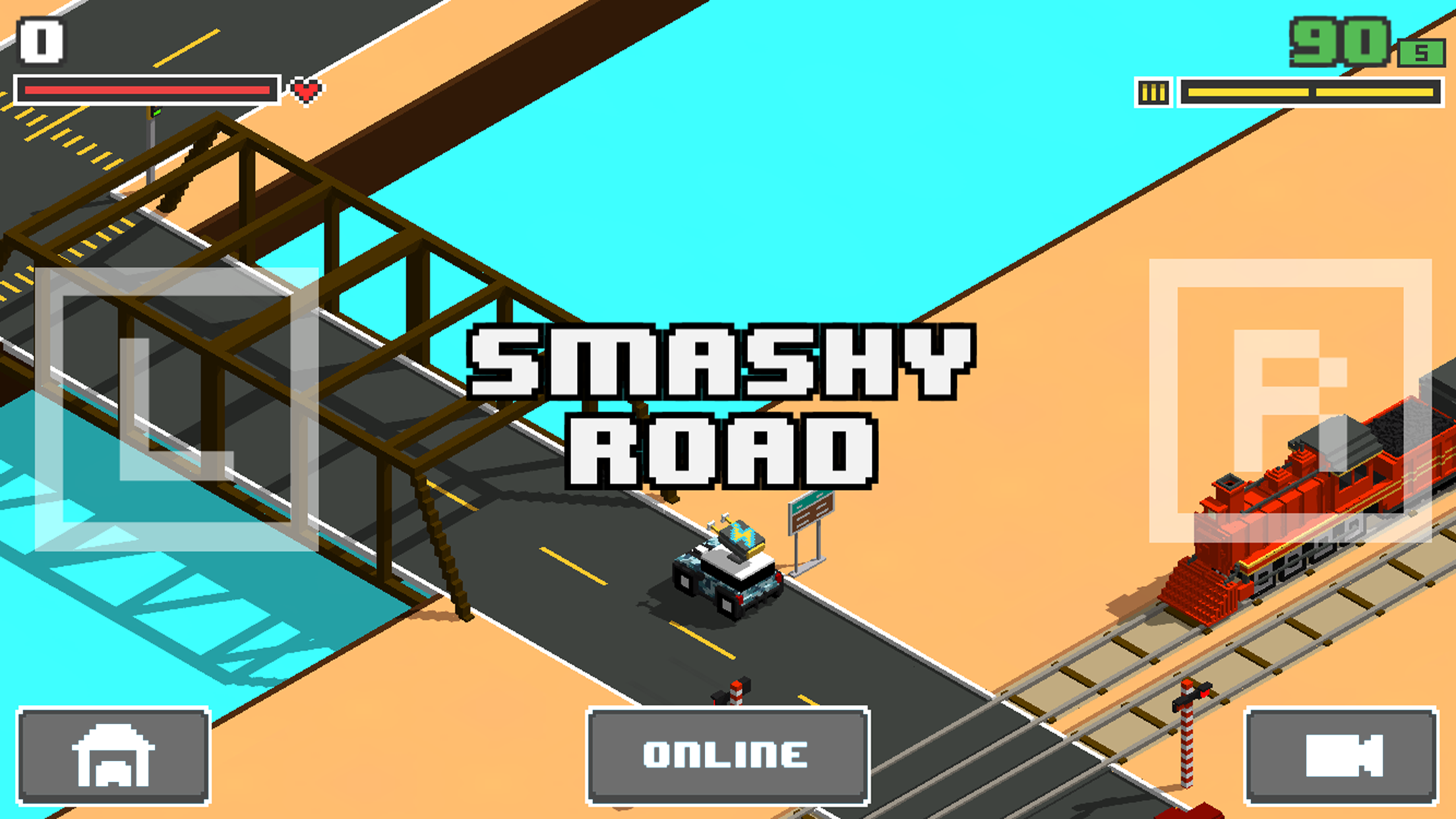 Screenshot 1 of Smashy Road: อารีน่า 1.3.6
