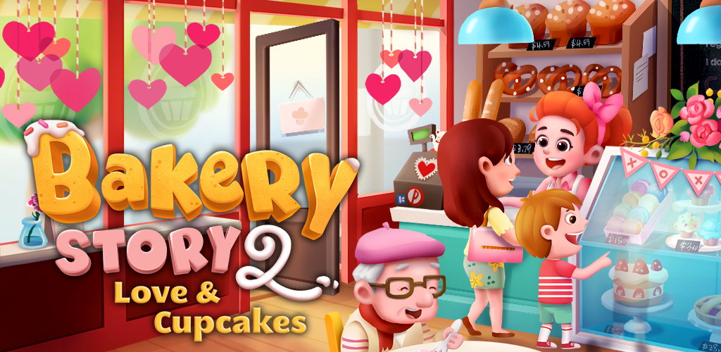 Banner of Bakery Story 2 Amor e Cupcakes 1.4.7