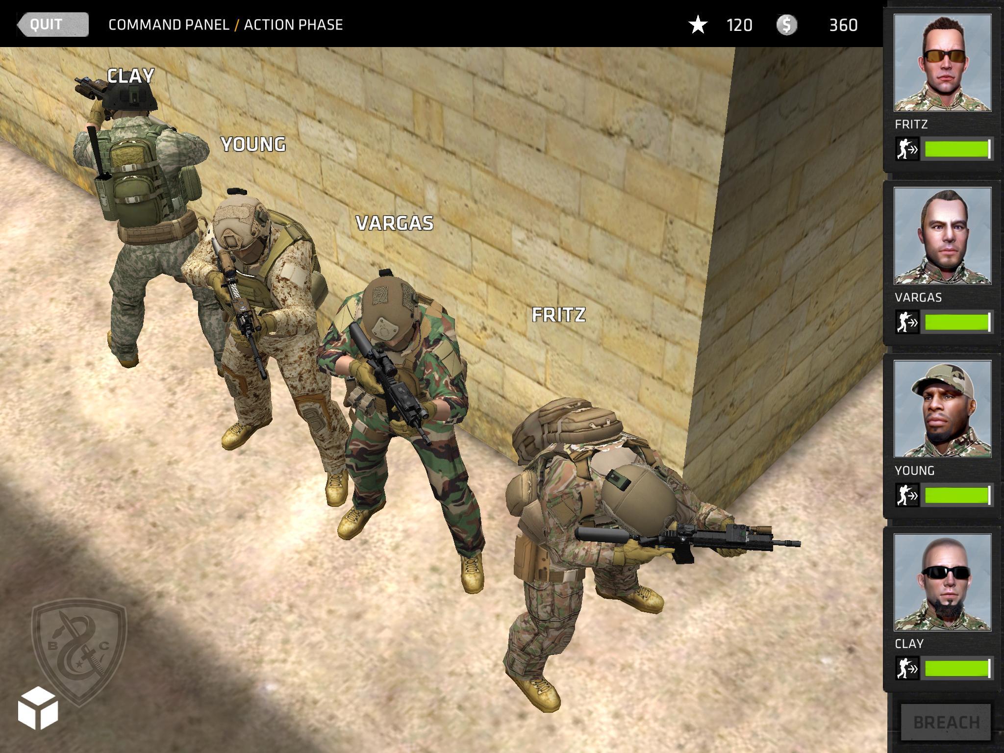 Breach & Clear ภาพหน้าจอเกม