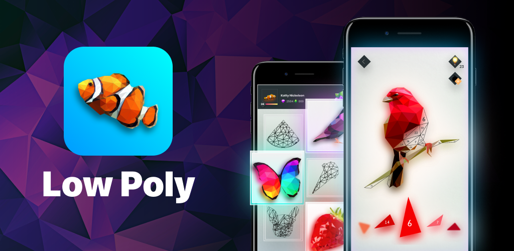 Banner of Low Poly - Puzzle a colori di Number Art Game 3.1.1