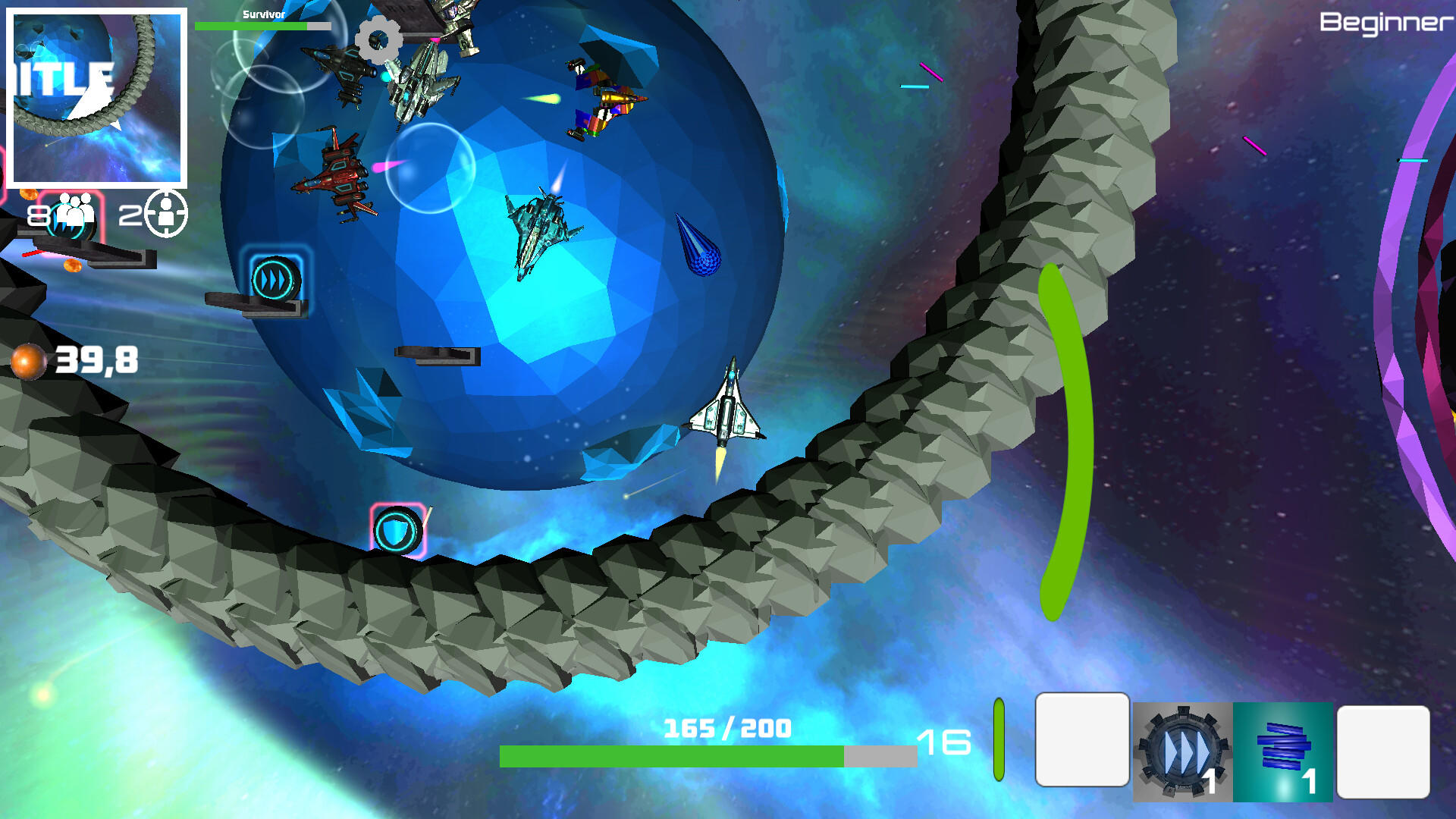 Stars Survivor screenshot game