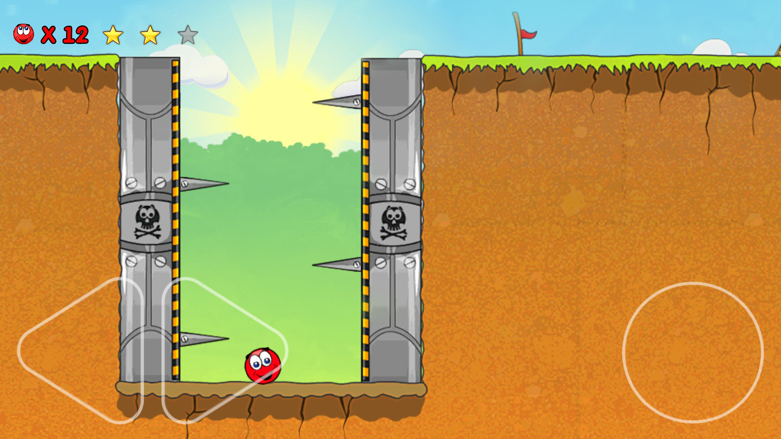 Red Ball 3: Jump for Love! Bou Game Screenshot