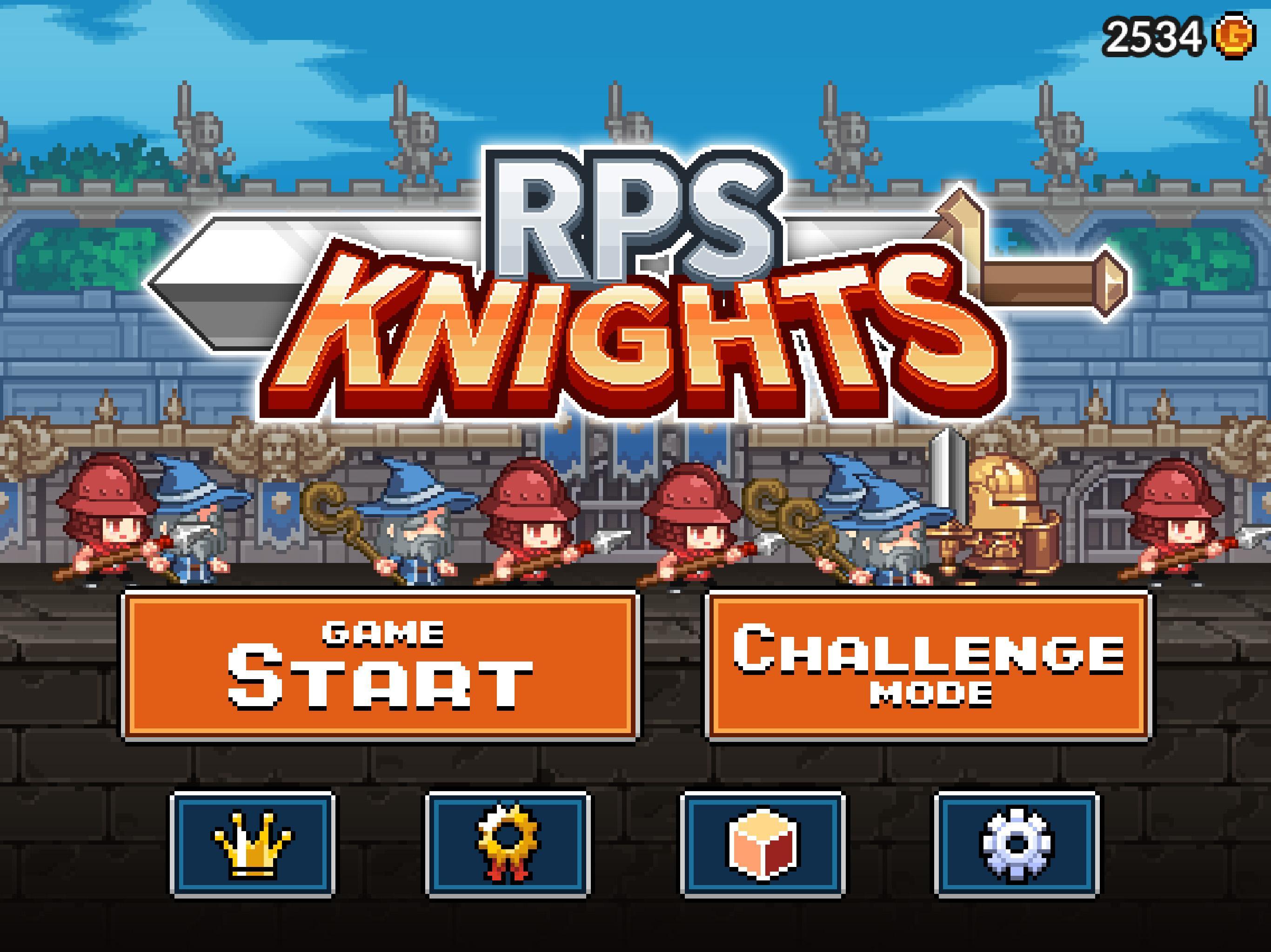 Screenshot of RPS Knights