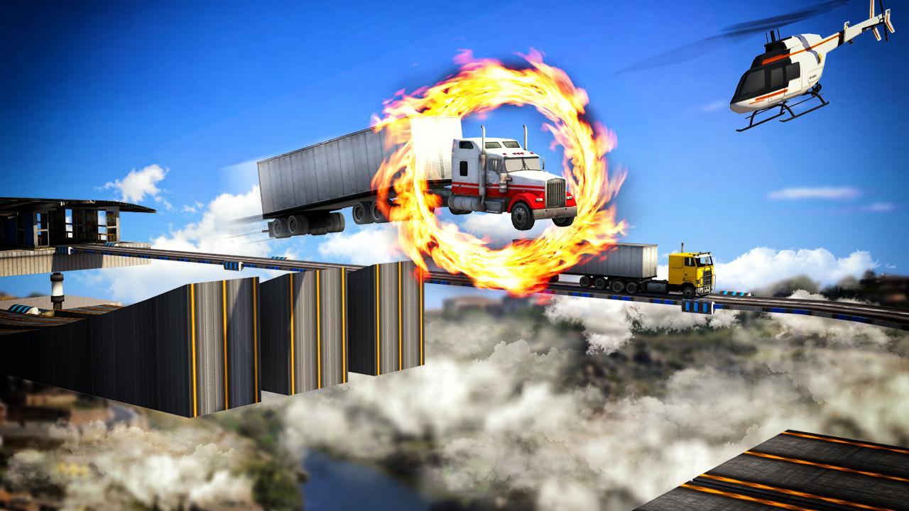 Impossible 18 Wheeler Truck Dr Game Screenshot