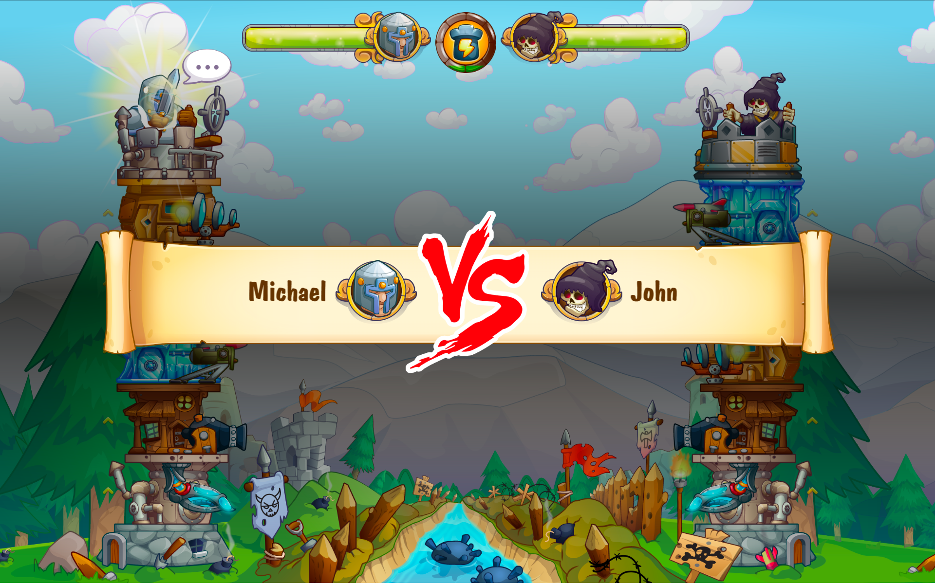 Tower Crush - Defense TD Free  Game Screenshot