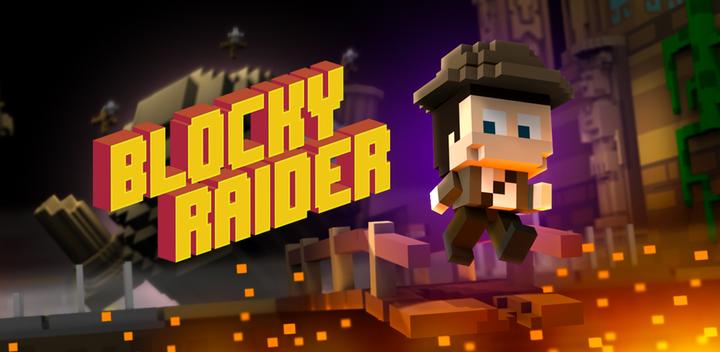 Banner of Blocky Raider 