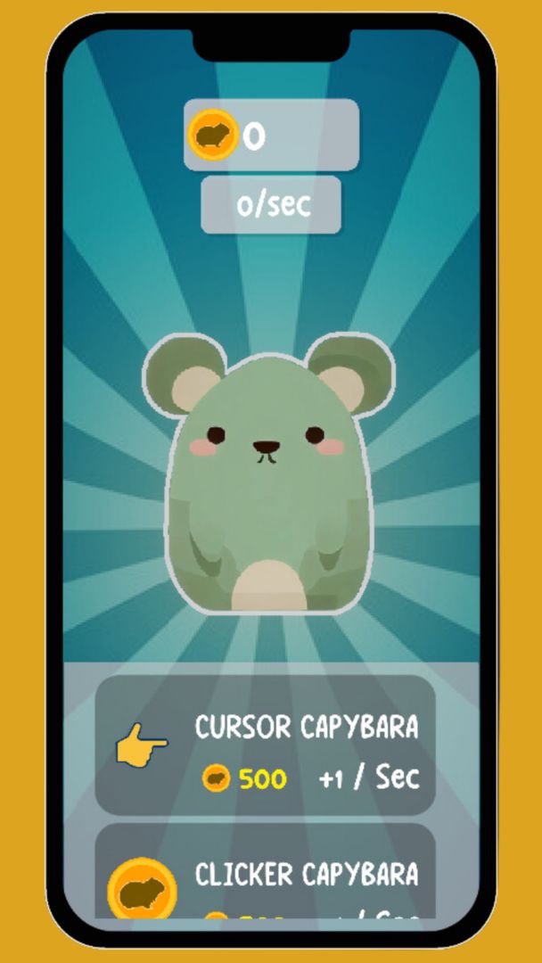 Clicker Capivara versão móvel andróide iOS apk baixar