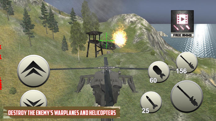Screenshot of Battle Helicopter Combat