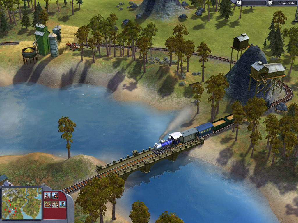 Sid Meier's Railroads! Game Screenshot