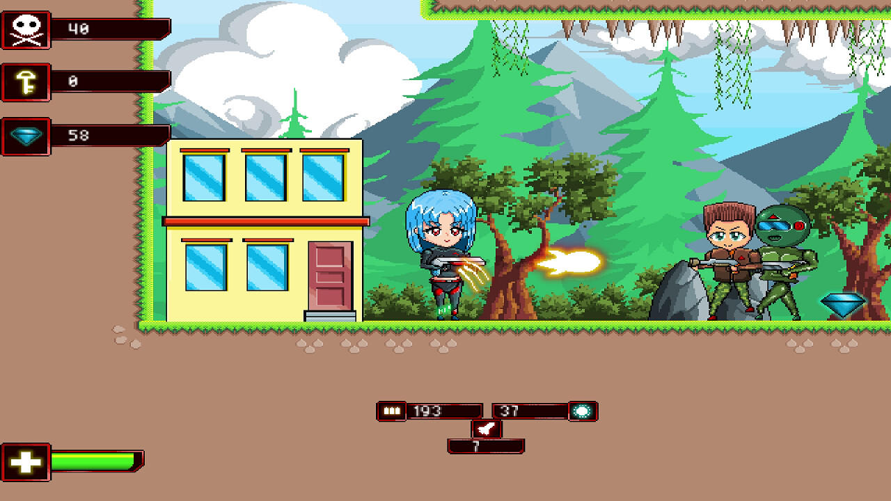 Mika's Battle S Game Screenshot